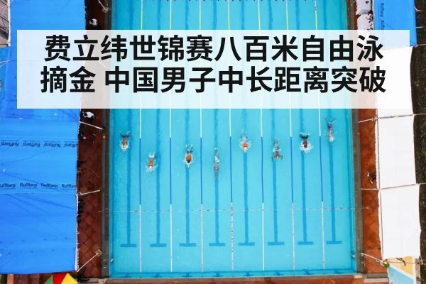 费立纬世锦赛八百米自由泳摘金 中国男子中长距离突破